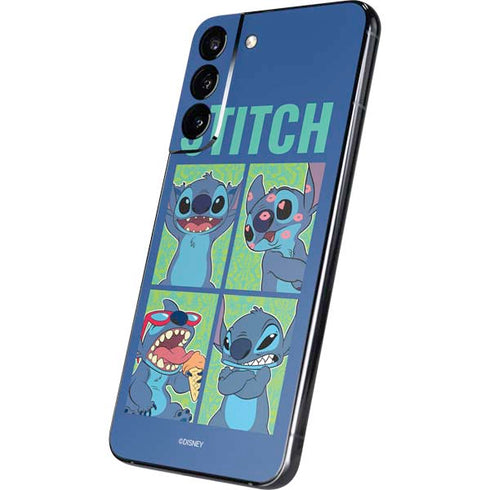 Disney Lilo and Stitch Personalities Moods Galaxy S22 Plus Skin