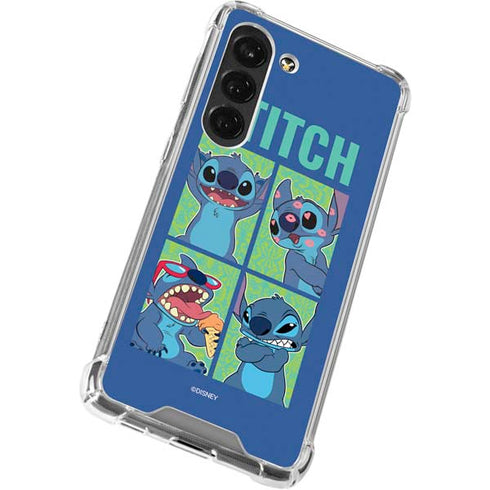 Disney Lilo and Stitch Personalities Moods Galaxy S23 Clear Case
