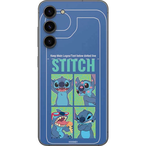 Disney Lilo and Stitch Personalities Moods Galaxy S23 Plus Skin