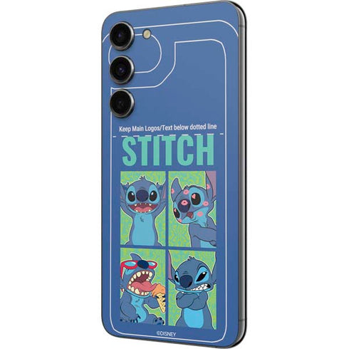 Disney Lilo and Stitch Personalities Moods Galaxy S23 Plus Skin