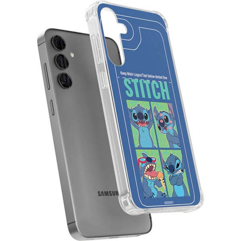 Disney Lilo and Stitch Personalities Moods Galaxy S24 Plus Clear Case
