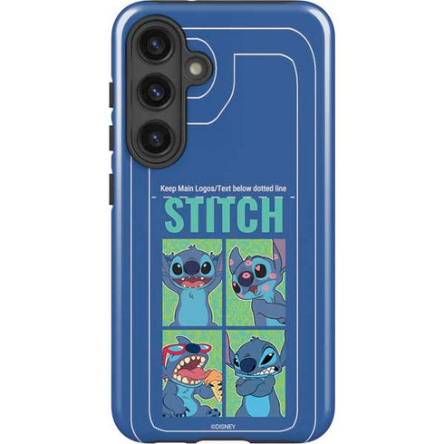 Disney Lilo and Stitch Personalities Moods Galaxy S24 Plus Impact Case