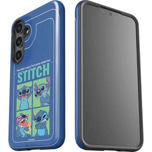 Disney Lilo and Stitch Personalities Moods Galaxy S24 Plus Impact Case