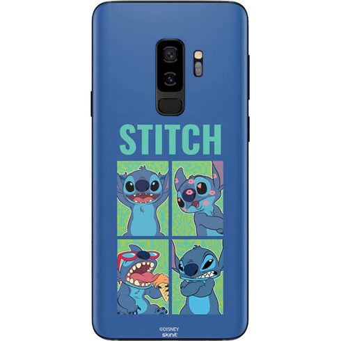 Disney Lilo and Stitch Personalities Moods Galaxy S9 Plus Skin