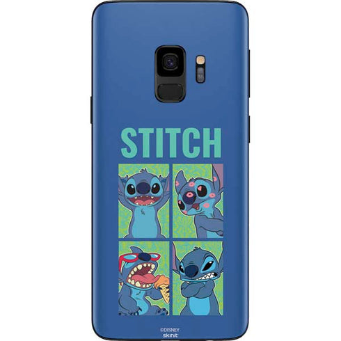 Disney Lilo and Stitch Personalities Moods Galaxy S9 Skin