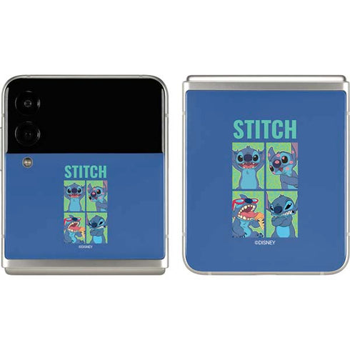 Disney Lilo and Stitch Personalities Moods Galaxy Z Flip3 5G Skin