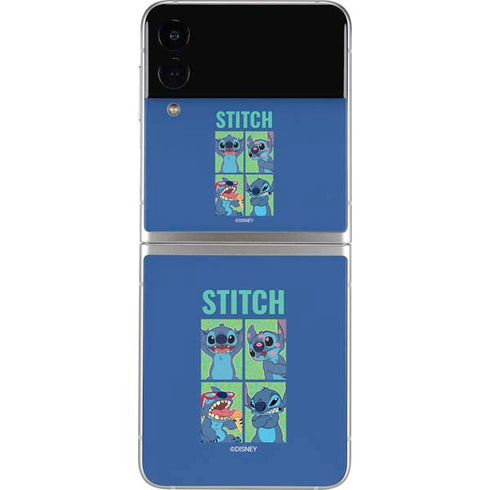 Disney Lilo and Stitch Personalities Moods Galaxy Z Flip3 5G Skin