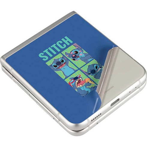 Disney Lilo and Stitch Personalities Moods Galaxy Z Flip3 5G Skin