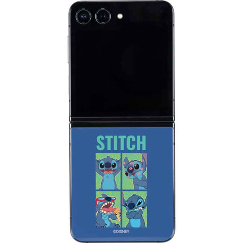 Disney Lilo and Stitch Personalities Moods Galaxy Z Flip5 5G Skin