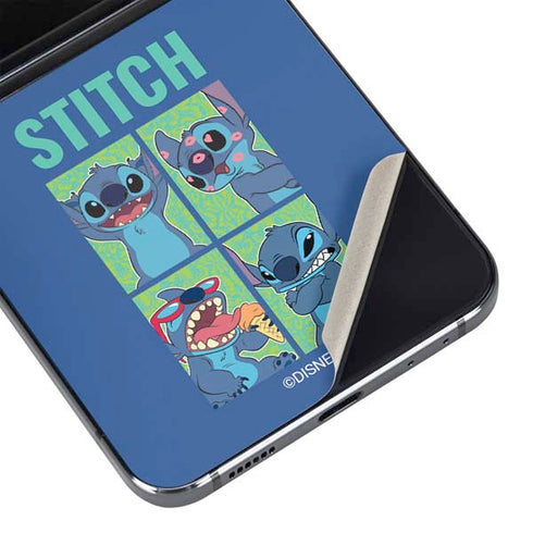 Disney Lilo and Stitch Personalities Moods Galaxy Z Flip5 5G Skin