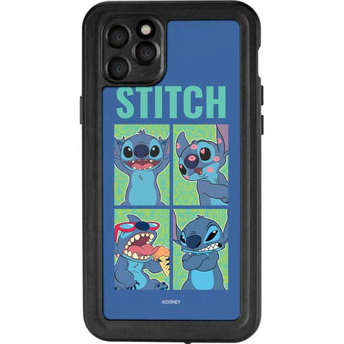 Disney Lilo and Stitch Personalities Moods iPhone 11 Pro Max Waterproof Case