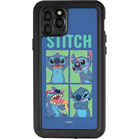 Disney Lilo and Stitch Personalities Moods iPhone 11 Pro Waterproof Case