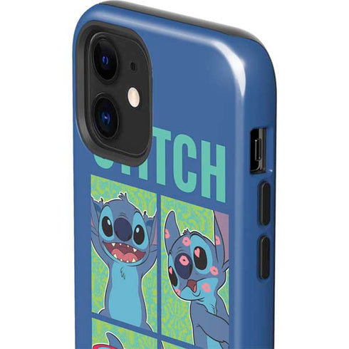 Disney Lilo and Stitch Personalities Moods iPhone 12 Impact Case