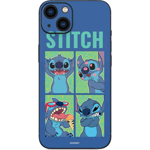 Disney Lilo and Stitch Personalities Moods iPhone 13 Skin