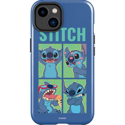 Disney Lilo and Stitch Personalities Moods iPhone 14 Plus Impact Case