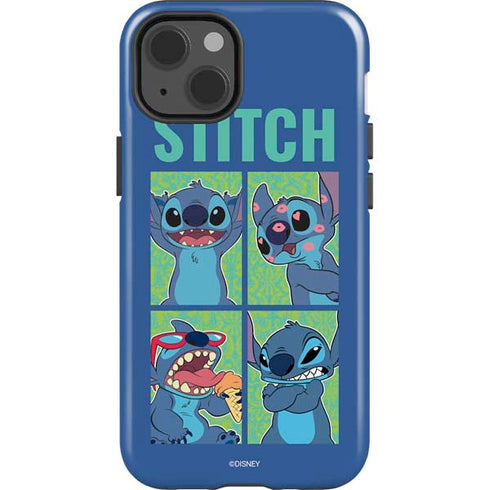 Disney Lilo and Stitch Personalities Moods iPhone 15 Impact Case