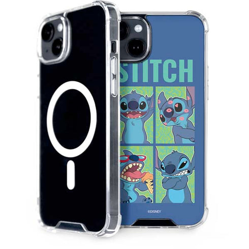 Disney Lilo and Stitch Personalities Moods iPhone 15 Plus MagSafe Case