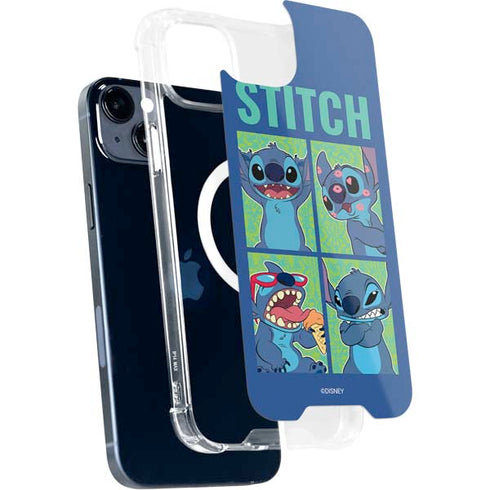 Disney Lilo and Stitch Personalities Moods iPhone 15 Plus MagSafe Case