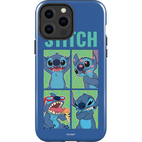 Disney Lilo and Stitch Personalities Moods iPhone 14 Pro Max Impact Case