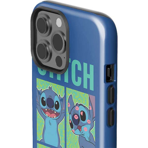Disney Lilo and Stitch Personalities Moods iPhone 15 Pro Max Impact Case