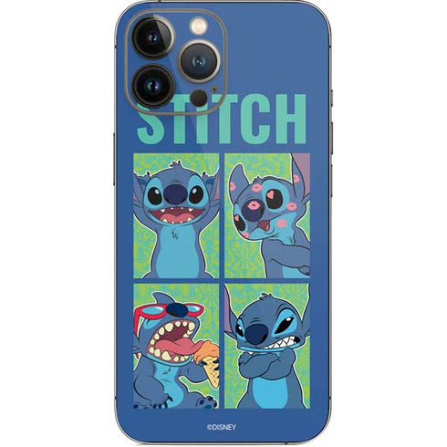 Disney Lilo and Stitch Personalities Moods iPhone 14 Pro Max Skin