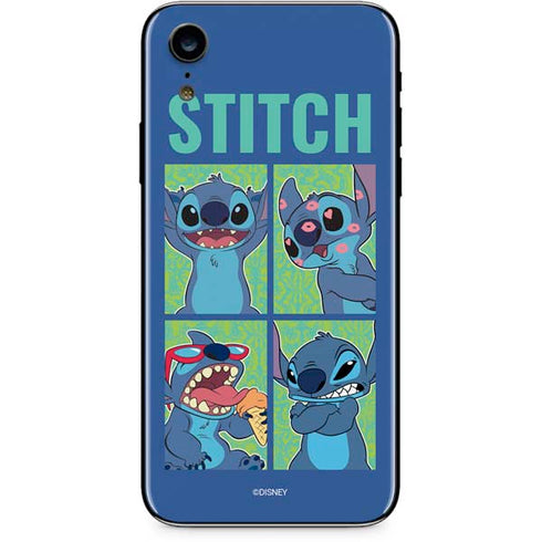 Disney Lilo and Stitch Personalities Moods iPhone XR Skin