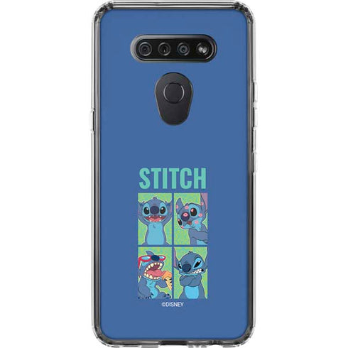Disney Lilo and Stitch Personalities Moods LG K51/Q51 Clear Case