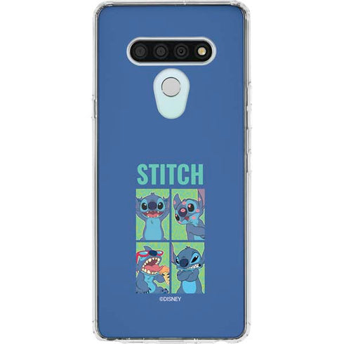Disney Lilo and Stitch Personalities Moods LG Stylo 6 Clear Case