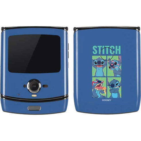 Disney Lilo and Stitch Personalities Moods Motorola RAZR Skin