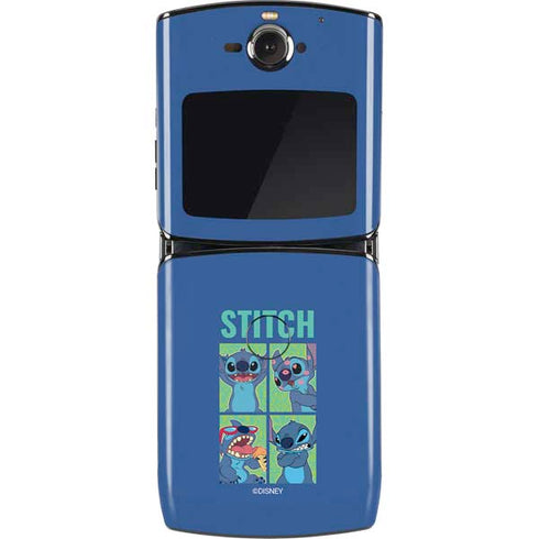 Disney Lilo and Stitch Personalities Moods Motorola RAZR Skin