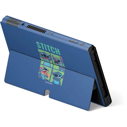 Disney Lilo and Stitch Personalities Moods Nintendo Switch OLED (2021) Skin