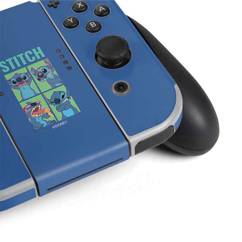 Disney Lilo and Stitch Personalities Moods Nintendo Switch OLED (2021) Skin