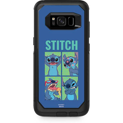 Disney Lilo and Stitch Personalities Moods Otterbox Commuter Galaxy Skin