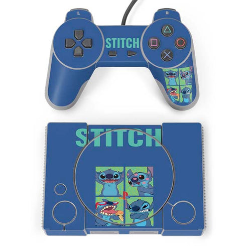Disney Lilo and Stitch Personalities Moods PlayStation Classic Bundle Skin