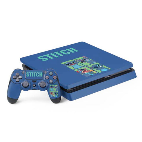 Disney Lilo and Stitch Personalities Moods PS4 Slim Bundle Skin