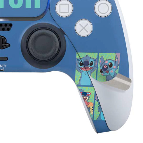 Disney Lilo and Stitch Personalities Moods PS5 Controller Skin