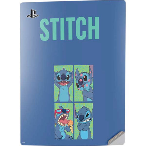 Disney Lilo and Stitch Personalities Moods PS5 Digital Edition Console Skin