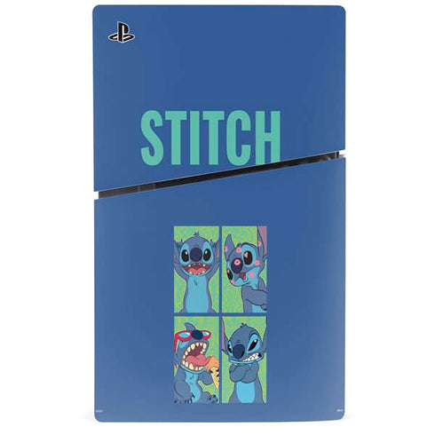 Disney Lilo and Stitch Personalities Moods PS5 Slim Digital Edition Bundle Skin