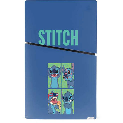 Disney Lilo and Stitch Personalities Moods PS5 Slim Digital Edition Bundle Skin