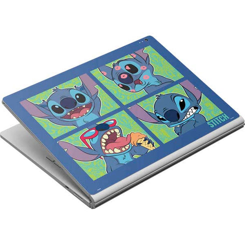 Disney Lilo and Stitch Personalities Moods Surface Book Skin