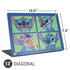 Disney Lilo and Stitch Personalities Moods Universal Laptop 13in (10.6 x 7.6in) Skin