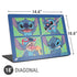 Disney Lilo and Stitch Personalities Moods Universal Laptop 18in (14.6 x 10.6in) Skin