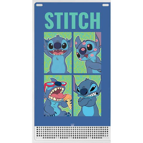 Disney Lilo and Stitch Personalities Moods Xbox Series S Console Skin