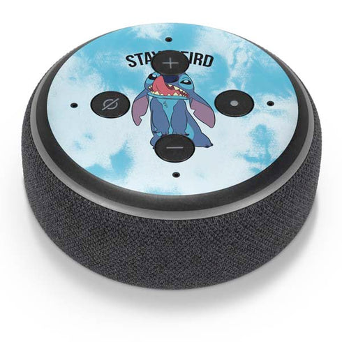 Disney Lilo and Stitch Stay Weird Amazon Echo Dot Skin
