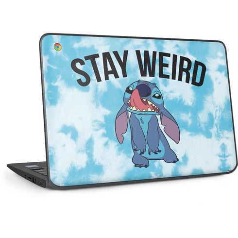 Disney Lilo and Stitch Stay Weird HP Chromebook Skin
