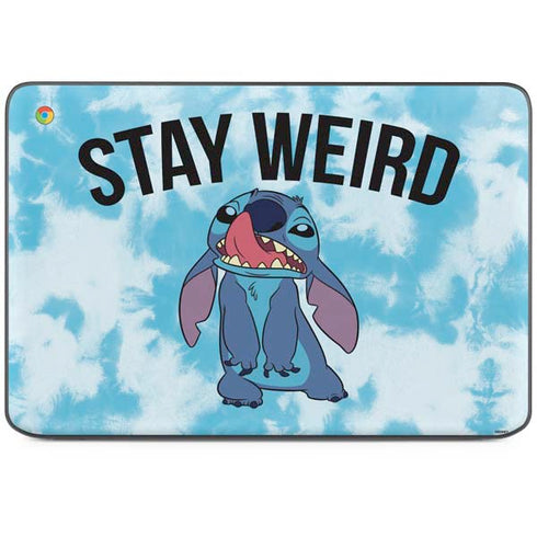 Disney Lilo and Stitch Stay Weird HP Chromebook Skin