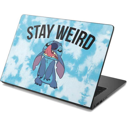 Disney Lilo and Stitch Stay Weird Dell Chromebook Skin