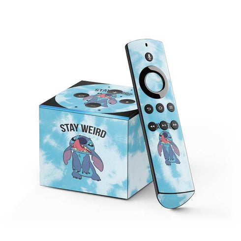 Disney Lilo and Stitch Stay Weird Fire TV Cube Skin