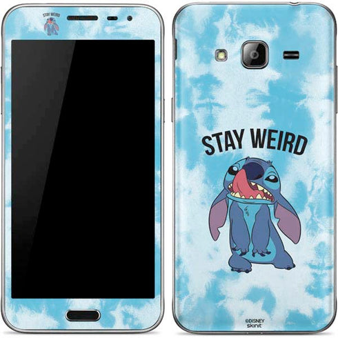 Disney Lilo and Stitch Stay Weird Galaxy J3 Skin