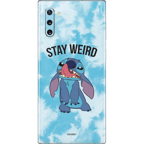 Disney Lilo and Stitch Stay Weird Galaxy Note 10 Skin